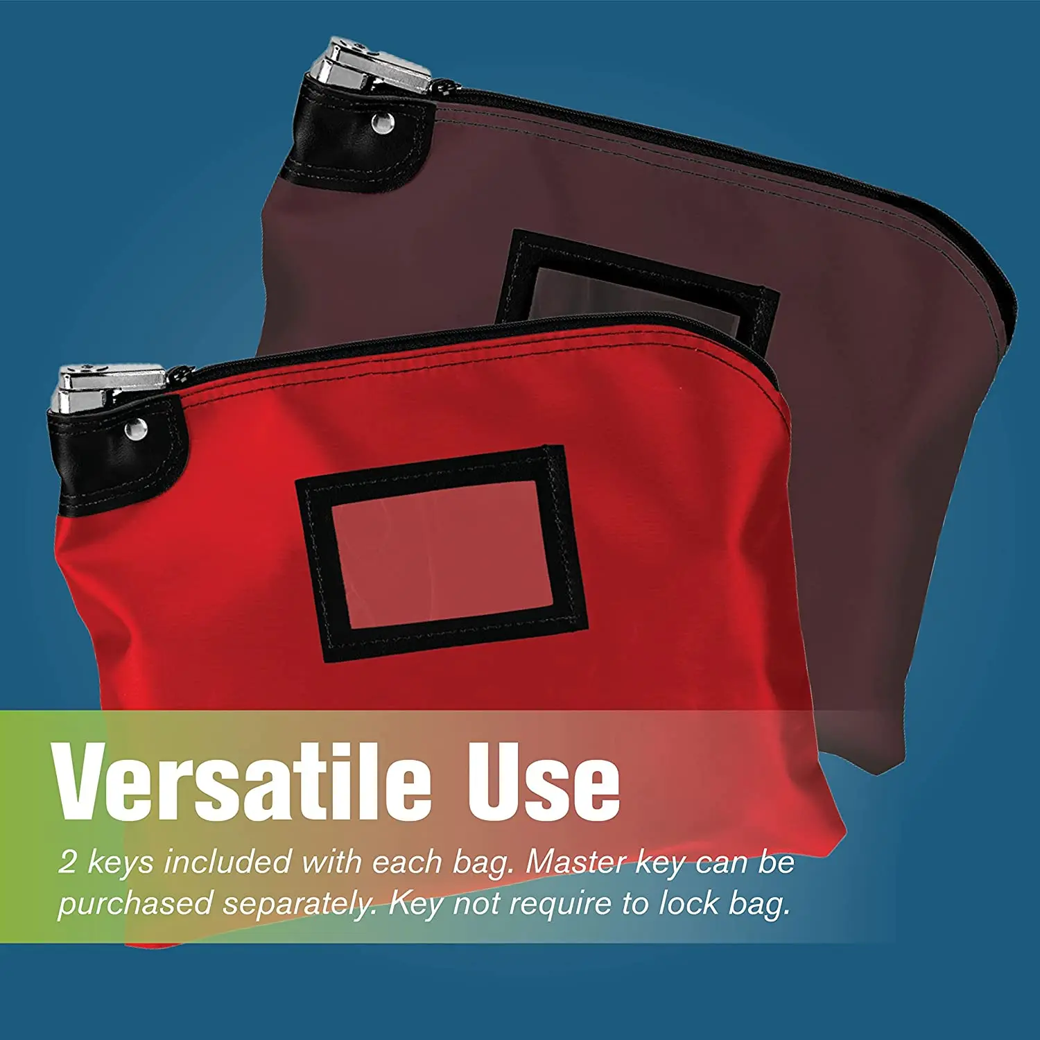 Laminated Nylon Locking Deposit Bag Buy Locking Deposite Bags