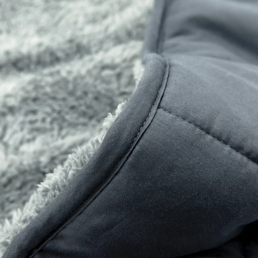 Weighted Idea Cool Weighted Blanket Fleece Sherpa Weighted Blanket