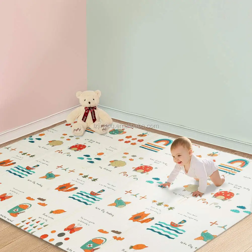 Infant Shining Baby Play Mat Xpe Puzzle Children's Mat Thickened Tapete ...