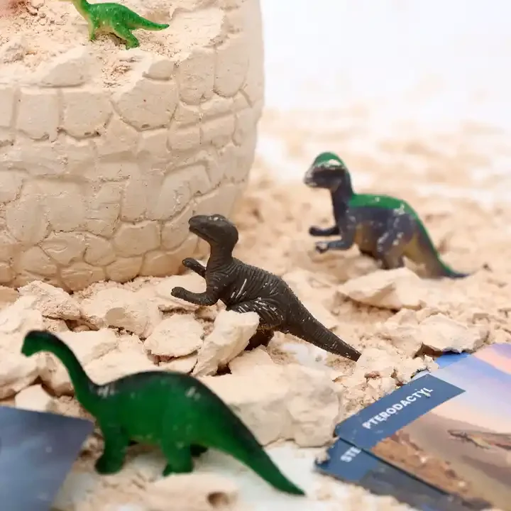 Kids Assembly Kit Excavation New Jumbo Dinosaur Egg Dig Toy Diy Dig It