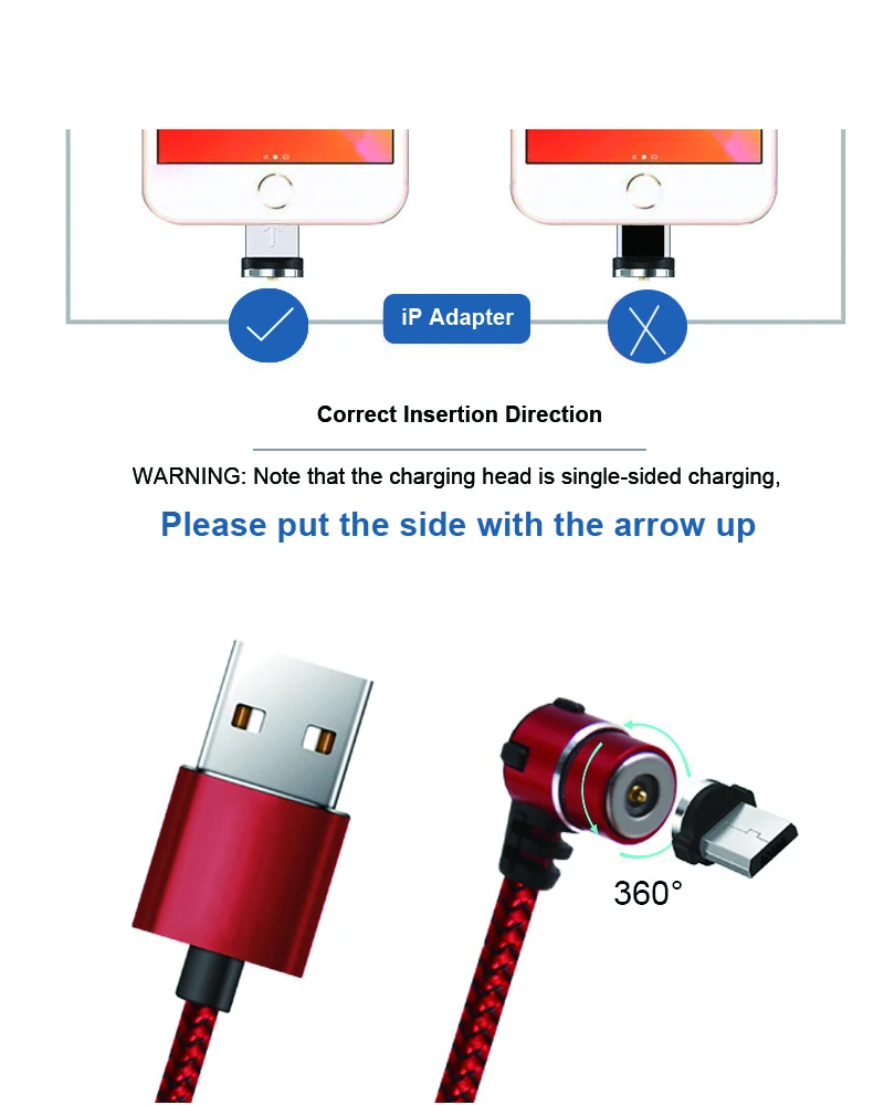 WAHYUS Factory Wholesale Magnetic Charging Cables Magic Magnetic Data Charging Cable - ANKUX.COM