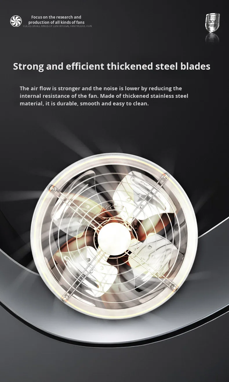 Axial Flow Fan, SUS304, Stainless, Steel, Waterproof - detail 10