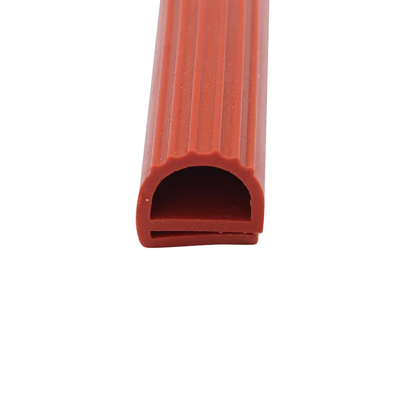 E-Type Silicone Sealing Strip High Temperature Resistant (0~150) Oven Door Anti-Collision Single E-Shaped Oven Rubber