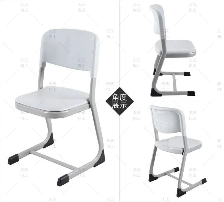 University Desks and Chairs Fixed Student School Chair and Desk Set Classroom Furniture
