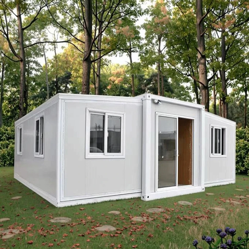product wholesale container house prefabricated steel structure hotel 2 bedroom movable house fully furnished prefabricated house747-6