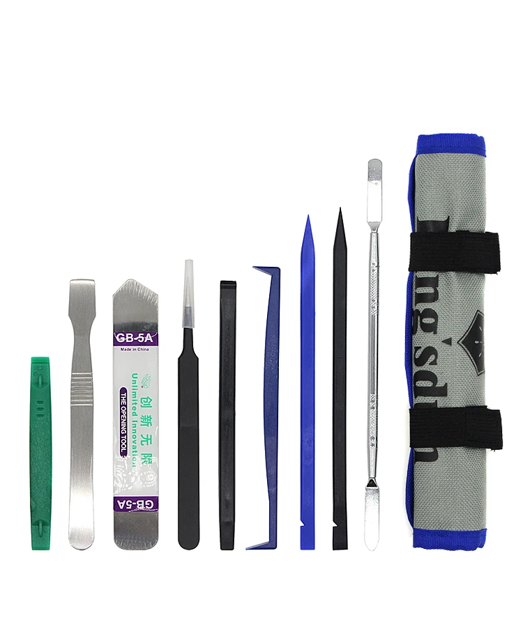 Kingsdun 9pcs Professional Opening Pry Tool Repair Kit With Non-abrasive  Nylon Spudgers And Anti-static Tweezer Tool Set - Buy Anti-static Tweezer, Non-abrasive Nylon Spudgers And Anti-static Tweezer Tool Set,Professional  Opening Pry Tool Repair