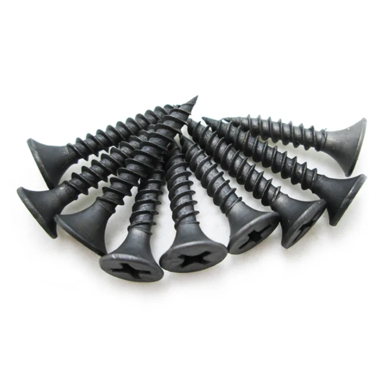 
Free Sample Black Phosphated Phillips Bugle Head Fine Coarse Thread Self Tapping Drywall Screw 