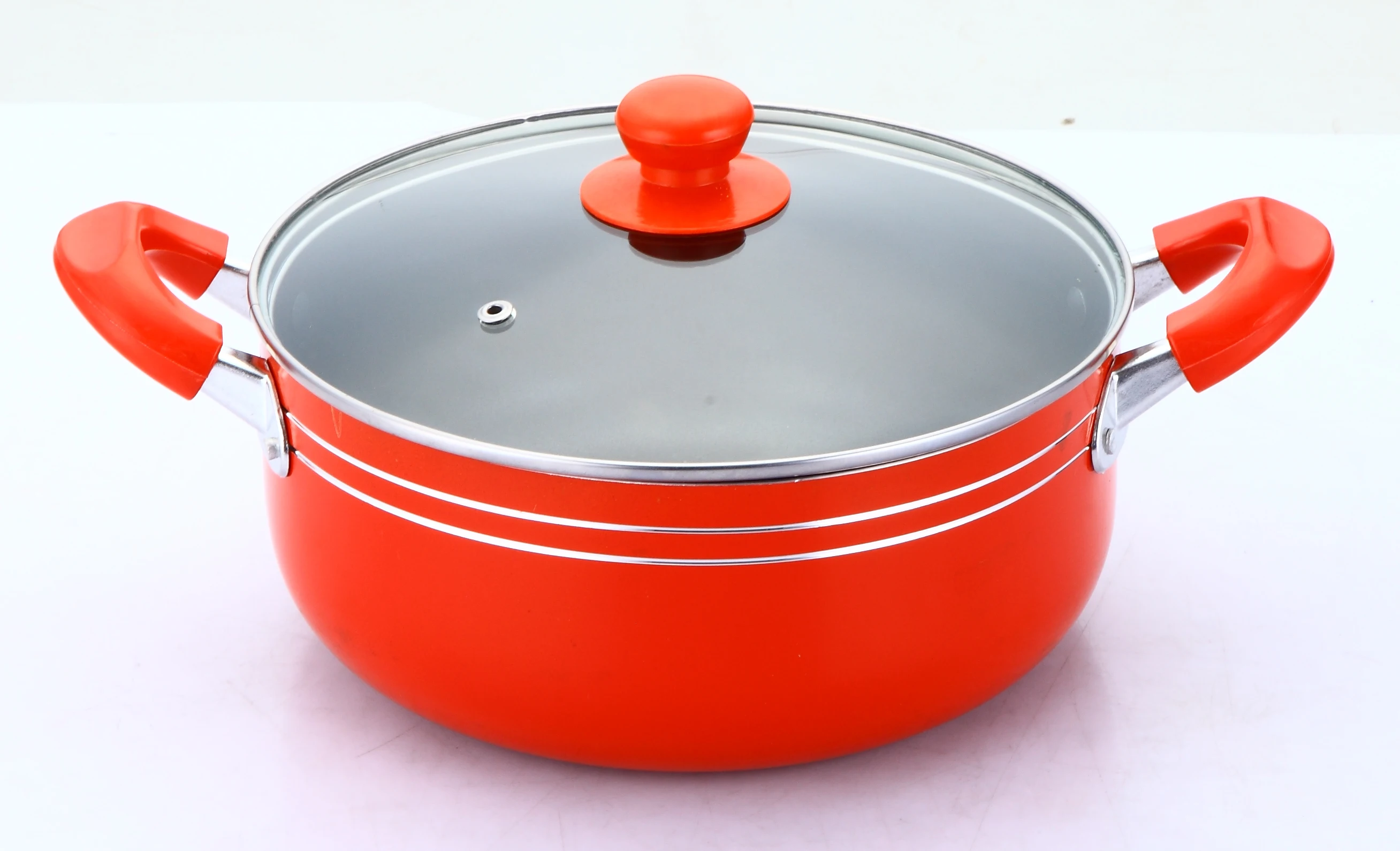 Kitchenware Aluminum Pressed Soup Pot With Lid And Stock Pot Buy