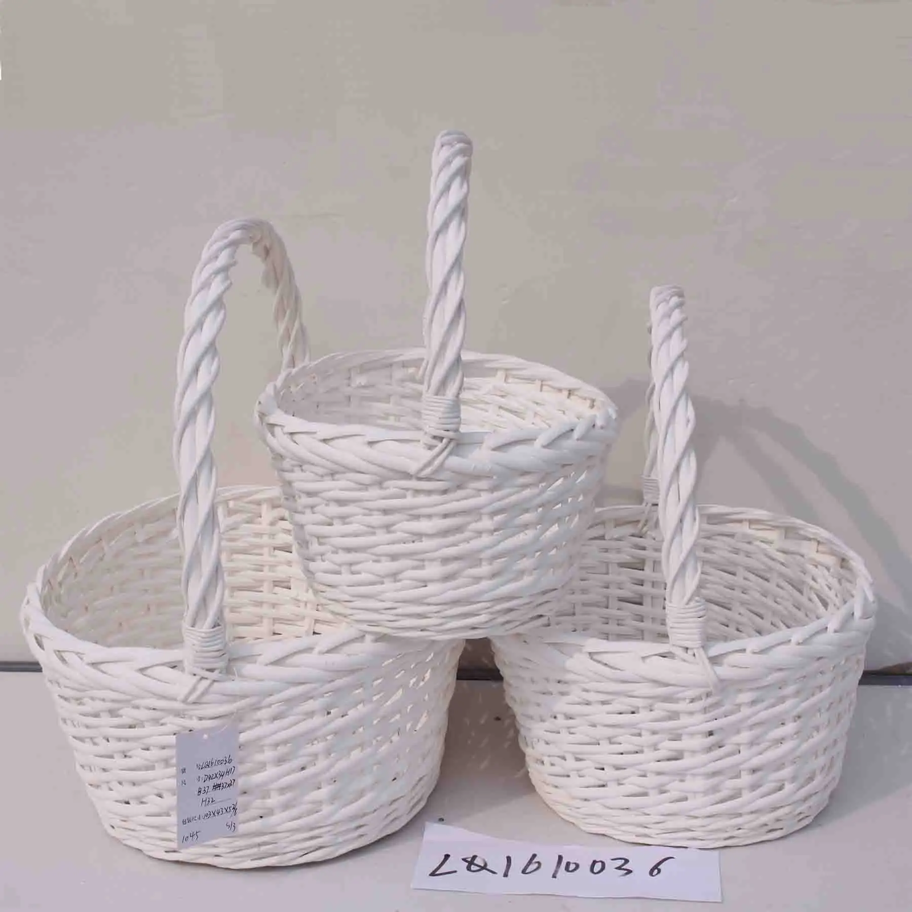 White Willow Woven Fruit Basket /wholesale Wicker Fruit Basket/ Wicker