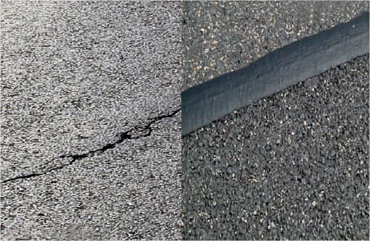 road crack sealing tape