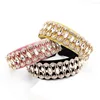 Wholesale Wedding Pearls Rhinestone Baroque Hairband For Women Crystals Headband Women New Fashion Hair Accessories