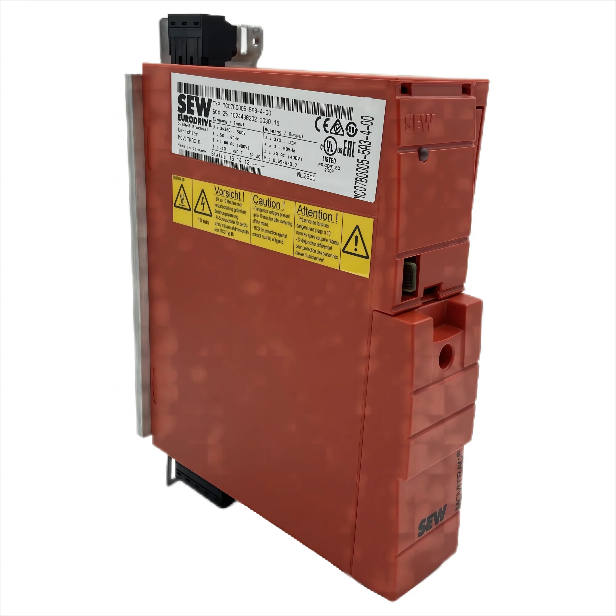 1 Pcs New Sew Eurodrive Inverter Mc07b0040-5a3-4-00 - Buy Sew Eurodrive ...