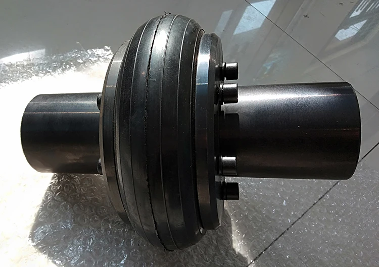 Custom made complete UL type tire flexible shaft rubber tyre coupling for sale