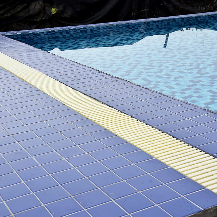 高品质转动三接口 25厘米游泳池溢出格栅游泳池格栅