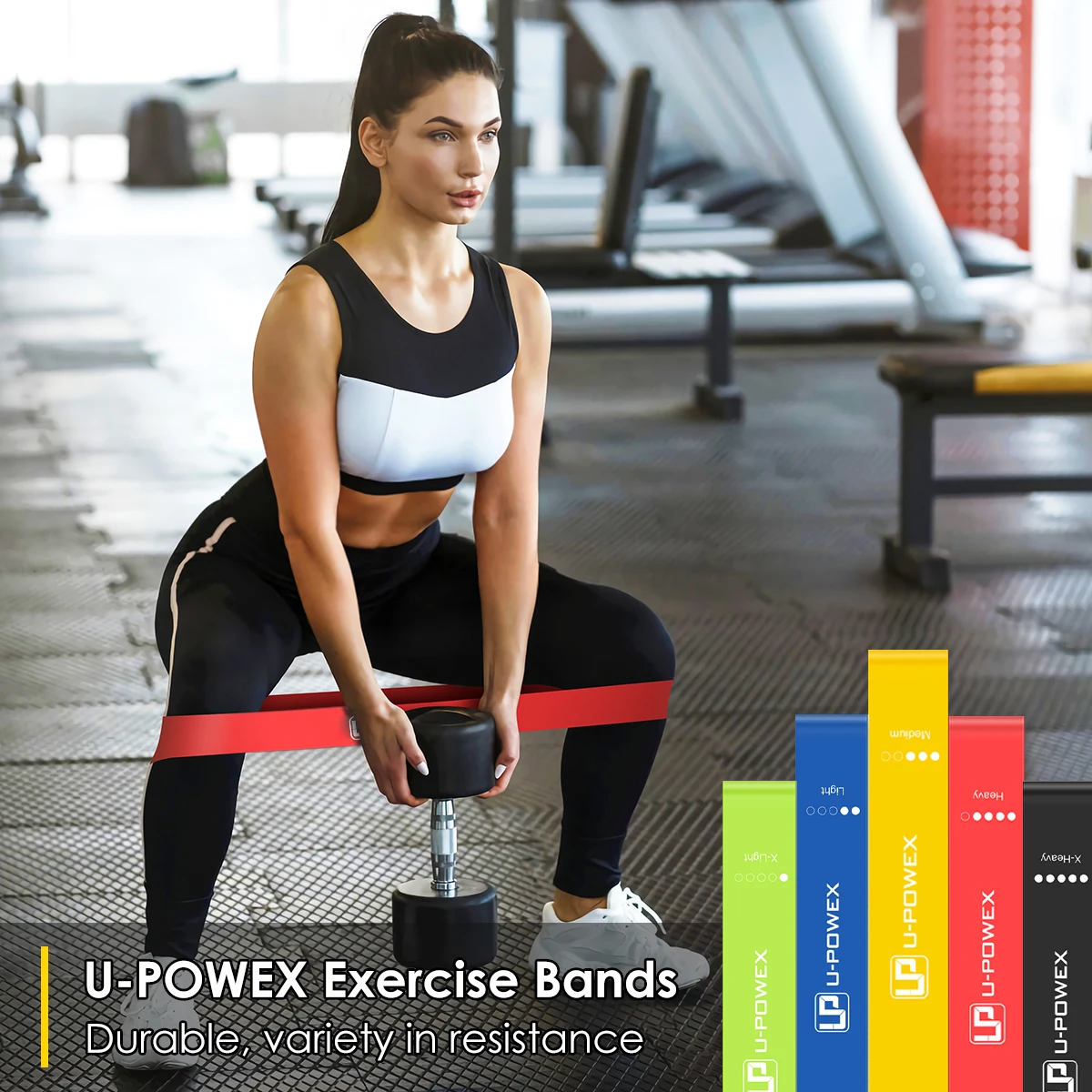 Upowex Custom Mini Resistance Loop Band Set Exercise Fitness Resistance