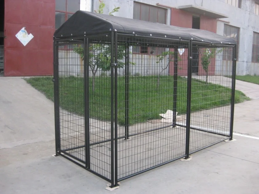 1.5 x3m kennel with cover(black).jpg