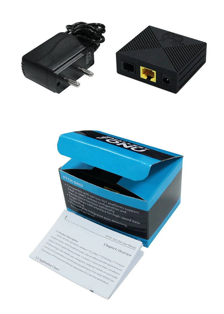 Wholesale new product the worlds smallest size 1 ge port mini epon onu