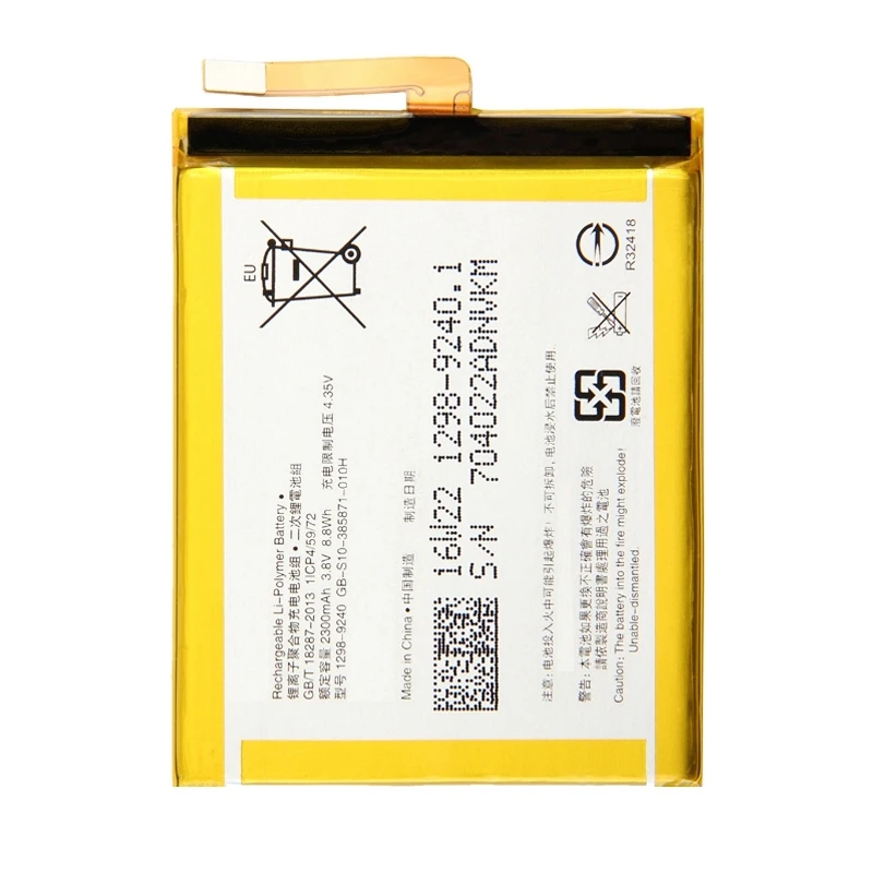 Wholesale Battery Lis1618erpc For Sony Xperia Xa Battery Xa F3113 F3112  Gb-s10-385871-010h Cellphone Battery - Buy Cellphone Battery,Wholesale  Battery,For Sony Xperia Xa Battery Product on 