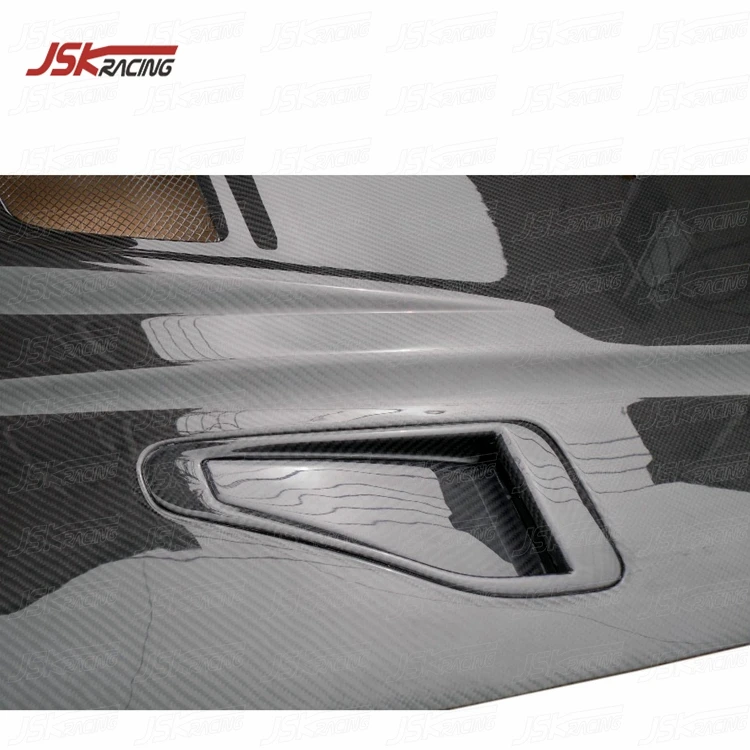 Oem Style Carbon Fiber Hood For 1998-2001 Mitsubishi Lancer Evolution ...