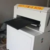 CNC FKM rubber strips Slitting machine for high viscosity hardness material