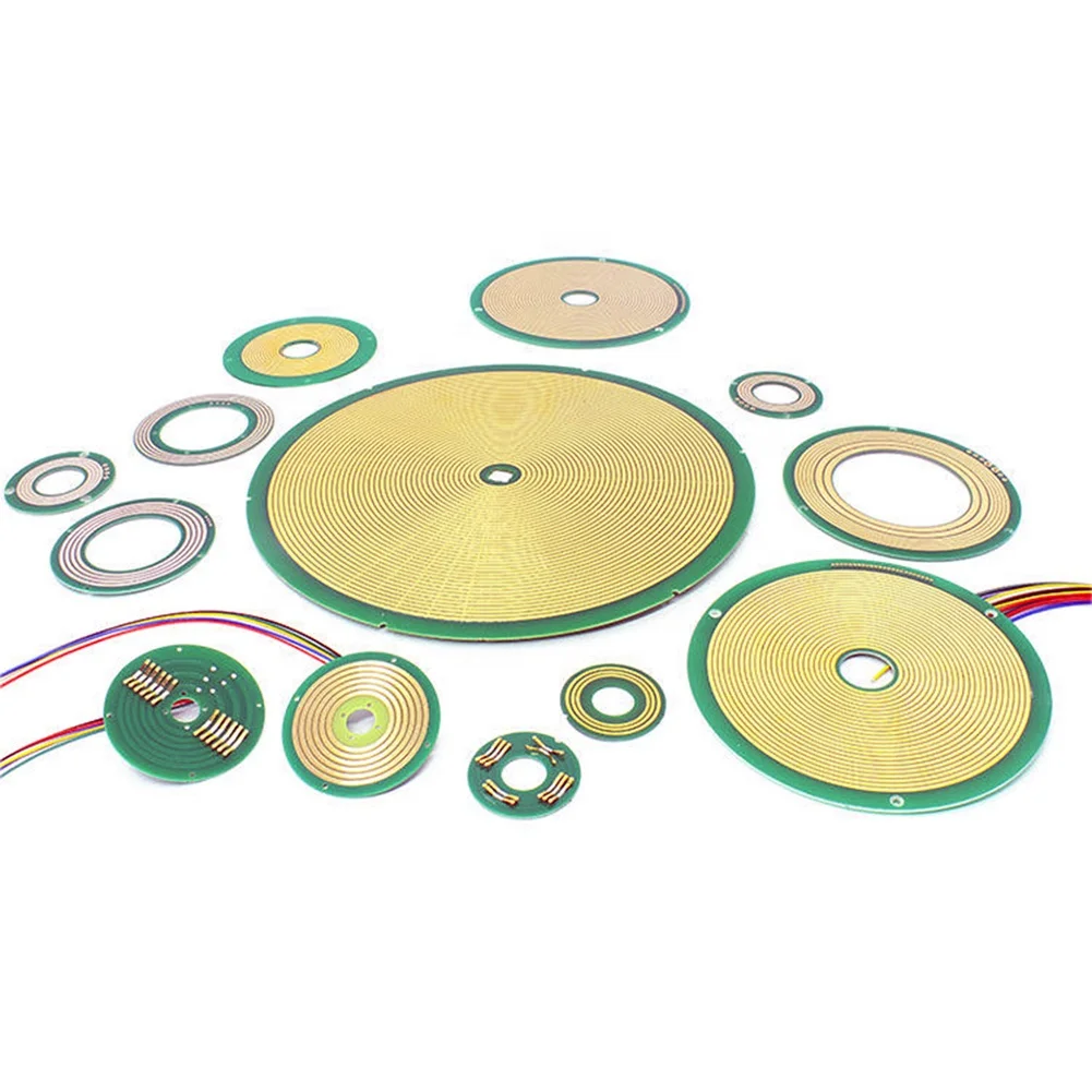 Taidacent PCB Pancake Slip Ring - Rotary Joint Electrical Connector