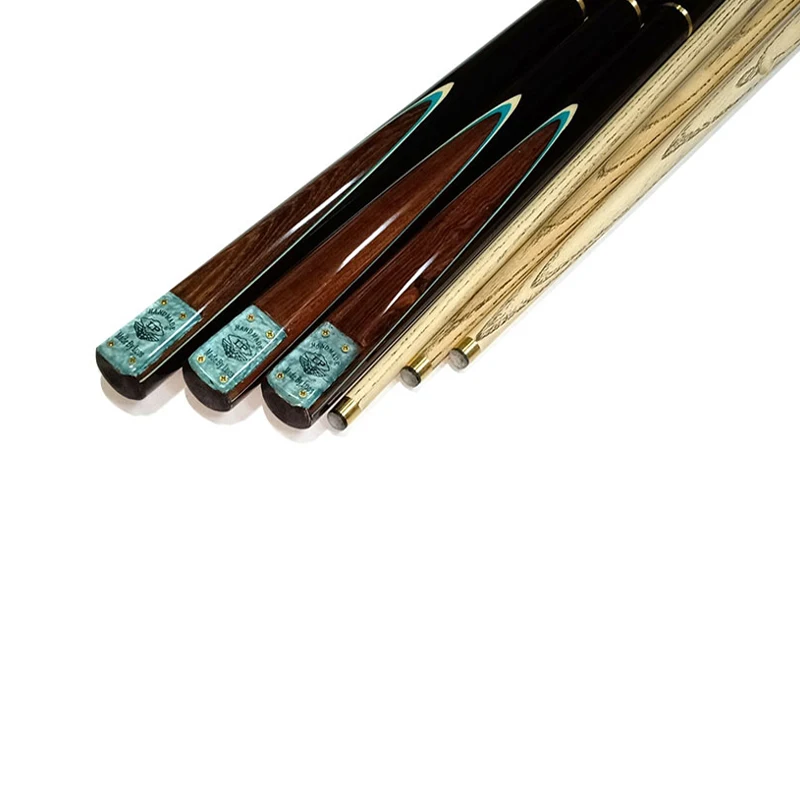 9mm 10mm Cue Tip 3/4 Joint Ash Wood Shaft Handmade Snooker Billiard Cue