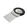 ZY-F1590 Kitchen Ware Easy Cut Onion Holder Fork Stainless Steel cutter