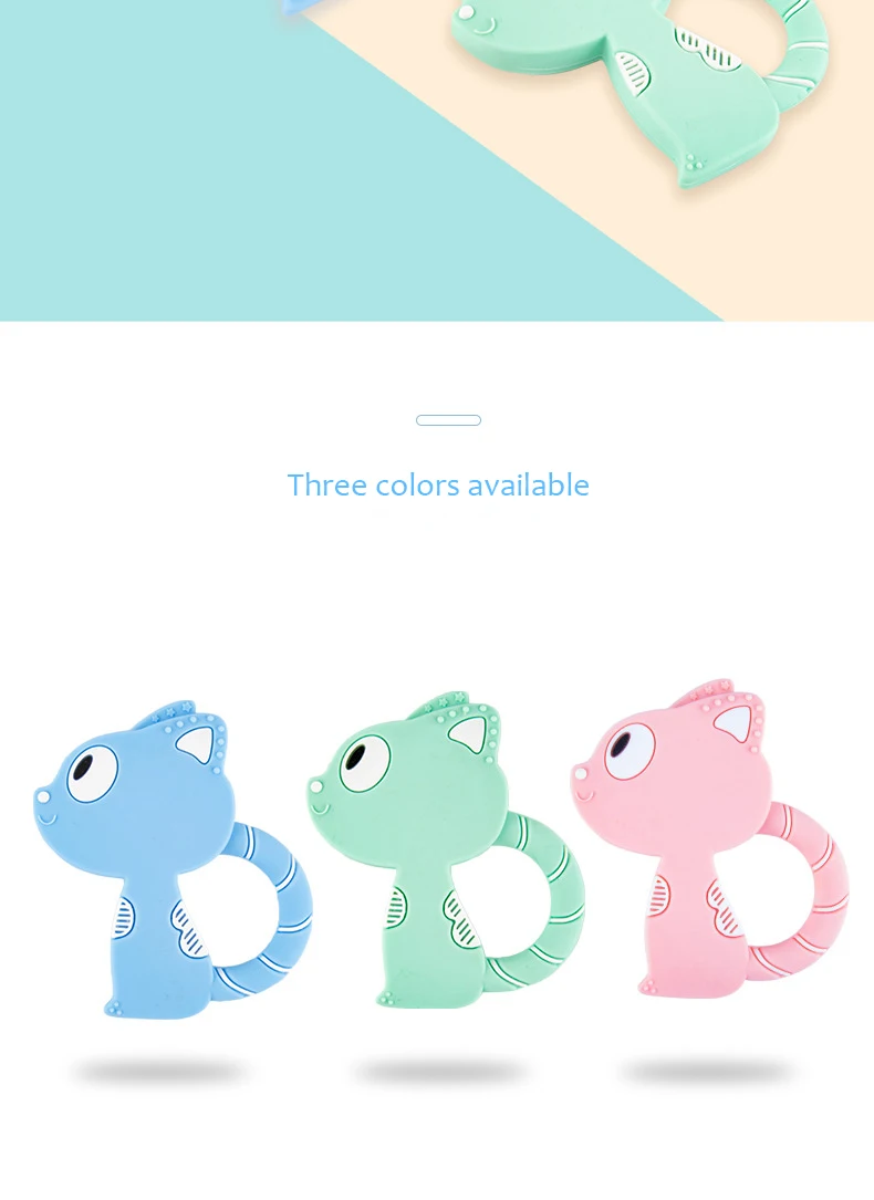 custom baby silicone teethers wholesale