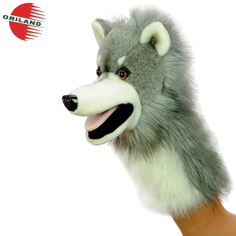 Icti Factory Lovely Animal Cheap Custom Plush Hand Puppets For Adult