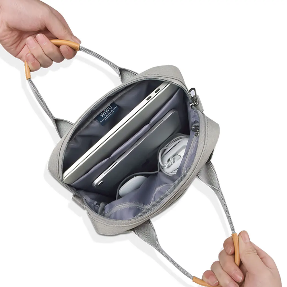 Wiwu Waterproof Laptop Bag For Macbook Pro Air 13 A2338 A2337 Crossbody