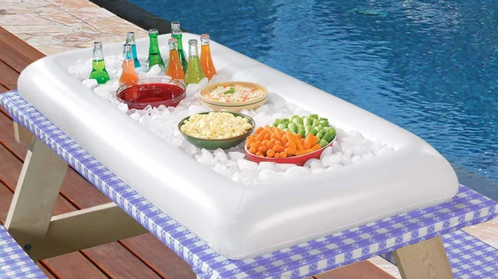 Inflatable Ice Serving Buffet Bar Salad Food Drink Tray Cooler Container  For Bbq Picnic Party - Buy Inflatable Bar,Inflatable Serving Bar,Inflatable  Ice Serving Bar Product on Alibaba.com