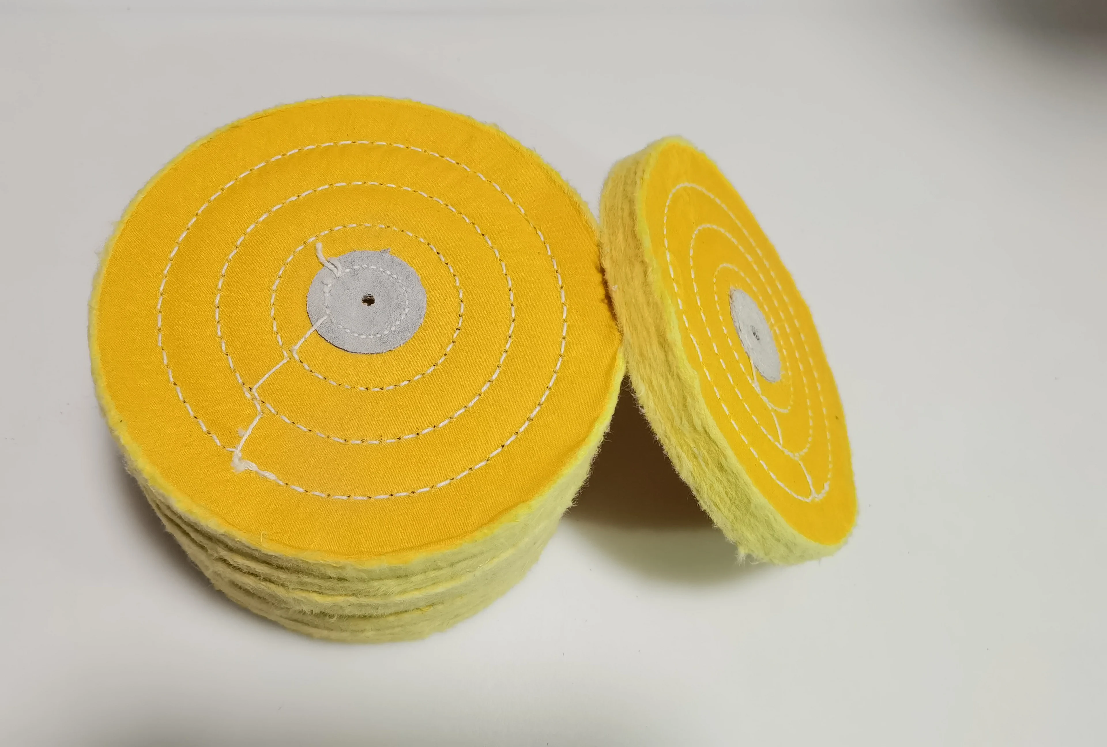 50 Piece Cloth Cotton Buffing Wheels Polishing Pad For Gold Metal