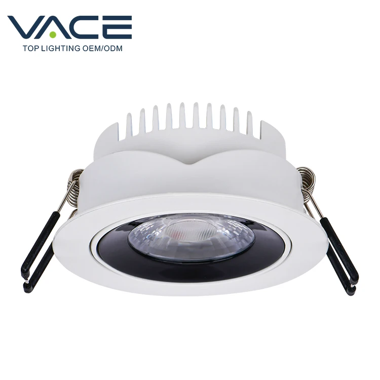 Showroom white die cast aluminum smd cob mini  3 5 W spot ceiling led downlight for kitchen hotel gallery