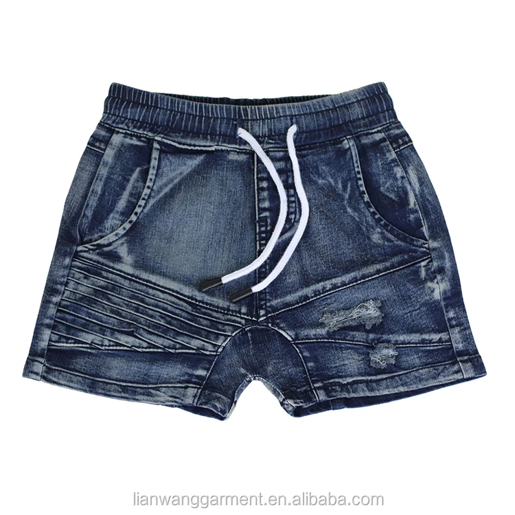 High Quality Summer Jogger Children's Denim Short Trousers Fashion Kids ...