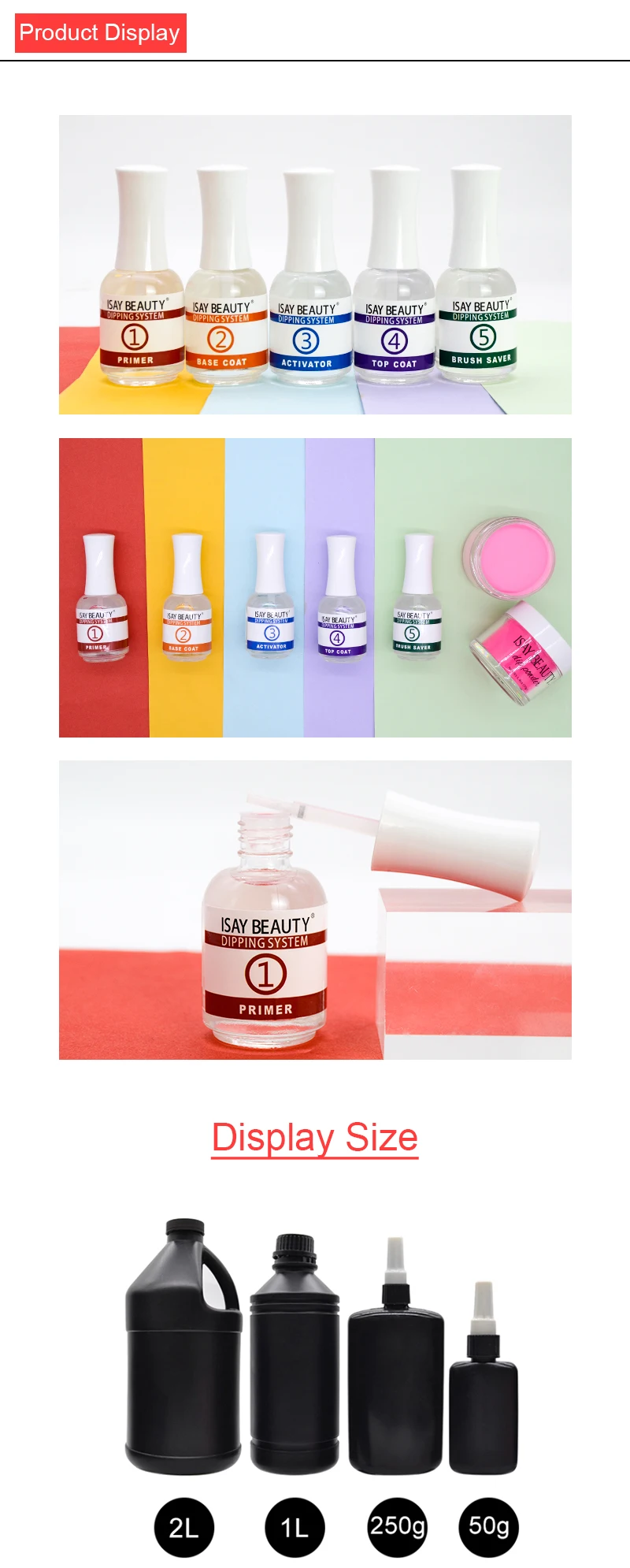 New Nail Chrome Private Label Acrylic Powder Dipping Powder Glue Dipping Powder Glue Buy