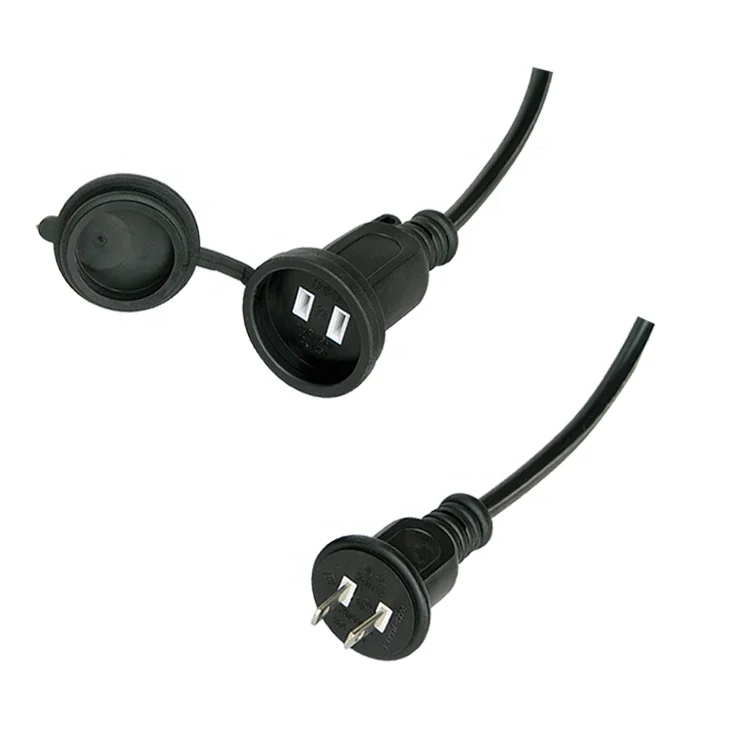 Japan 2pin Waterproof Power Extension Cord Plug And Socket Buy Japan