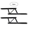 Lift up Coffee Table Lift Hinge Black Spring Stand Furniture Hinges Lift Top Mechanism for Coffee Table