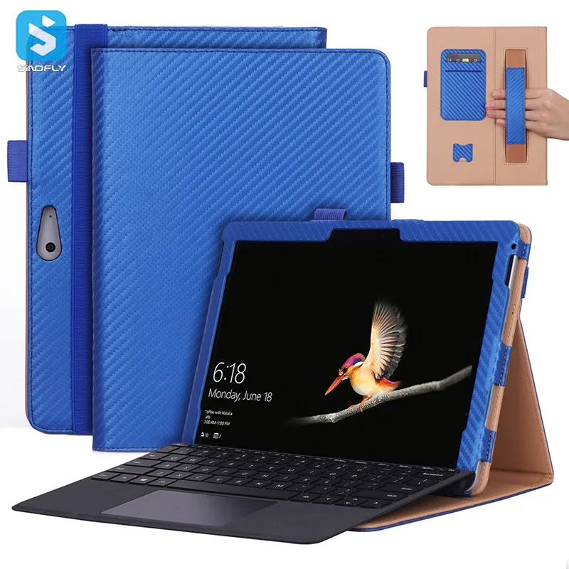 Business Cover For Microsoft Surface Go 1/2 10 Inch Handheld Carbon