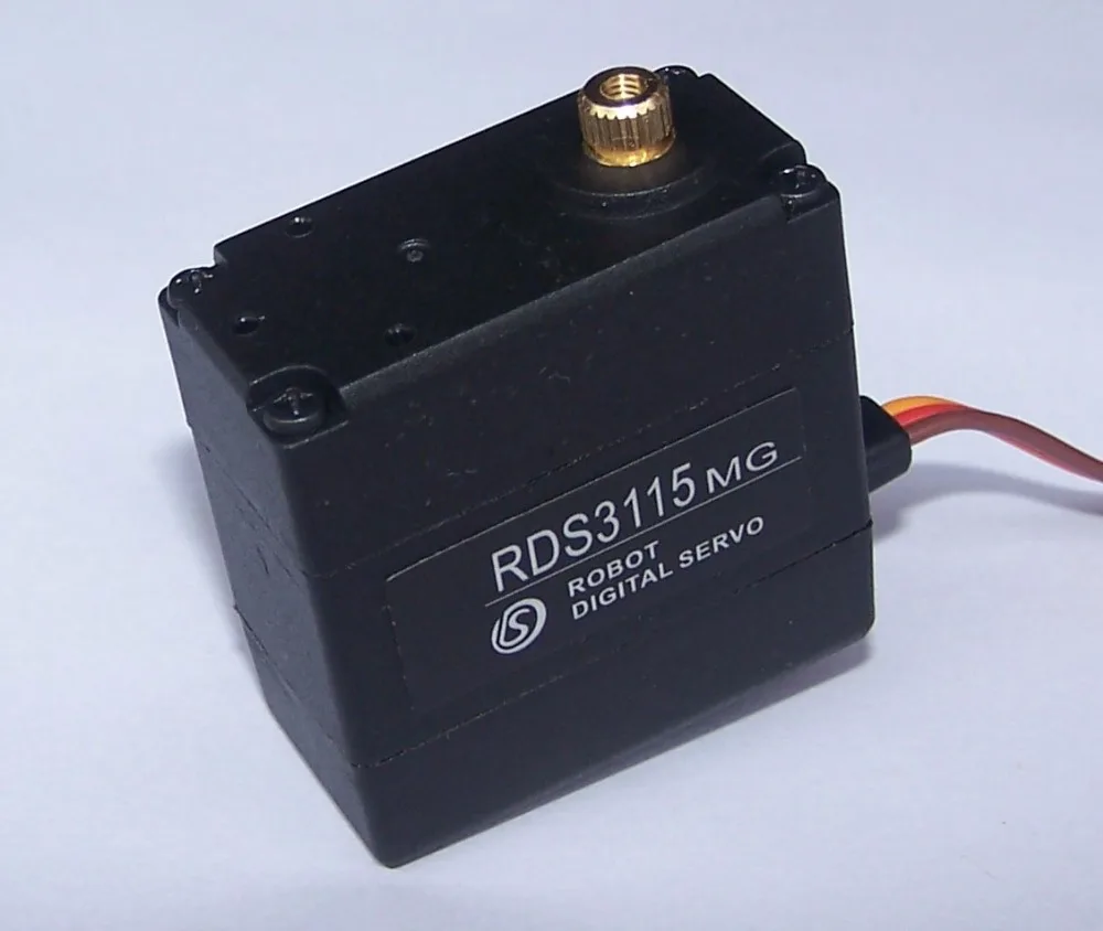 Servo Robótico Con Engranaje De Metal,15kg,Rds3115,Servo Robot Arduino