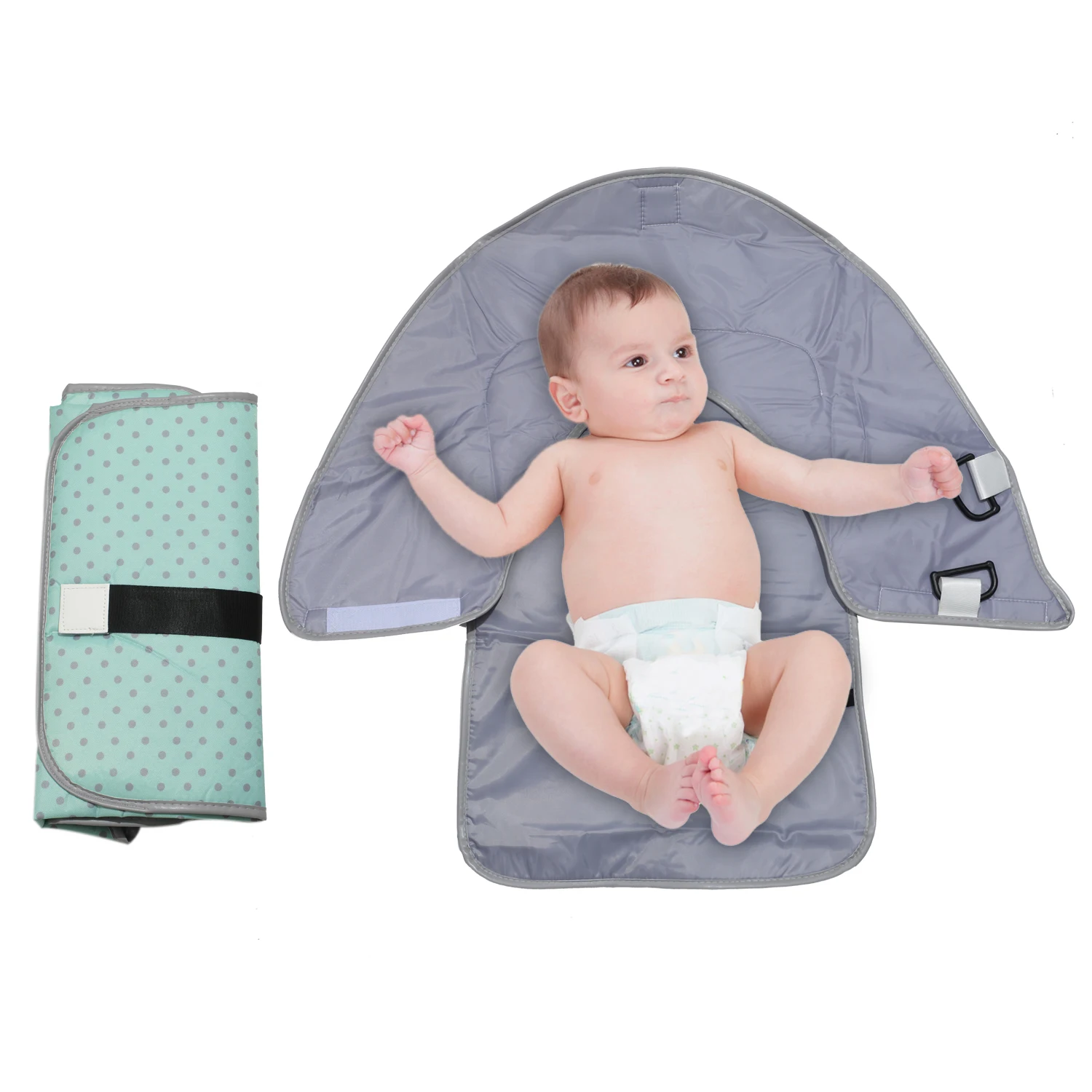 Travel Changing Mat Foldable Sublimation Portable Clean Baby Diaper