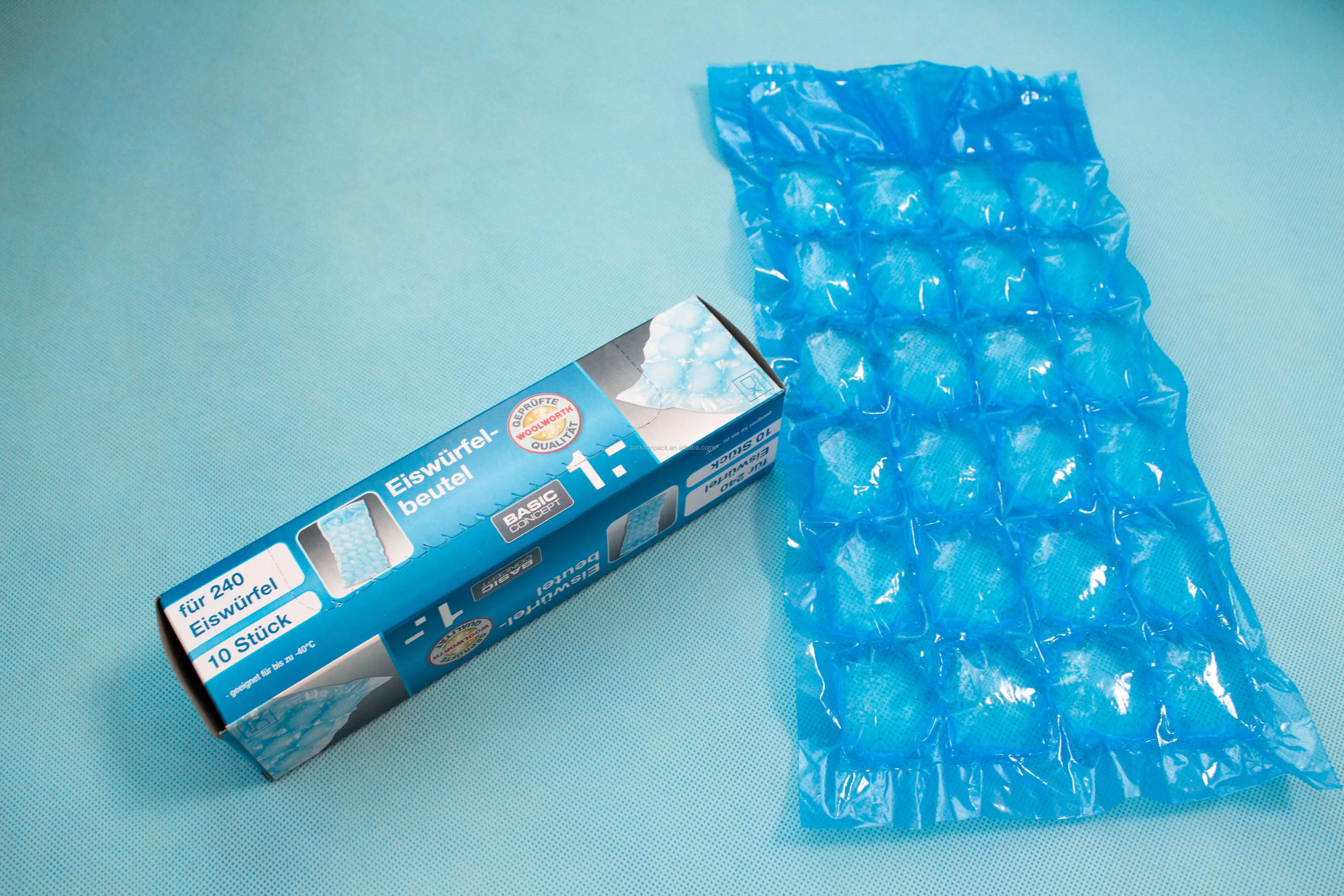 ice cube plastic packaging