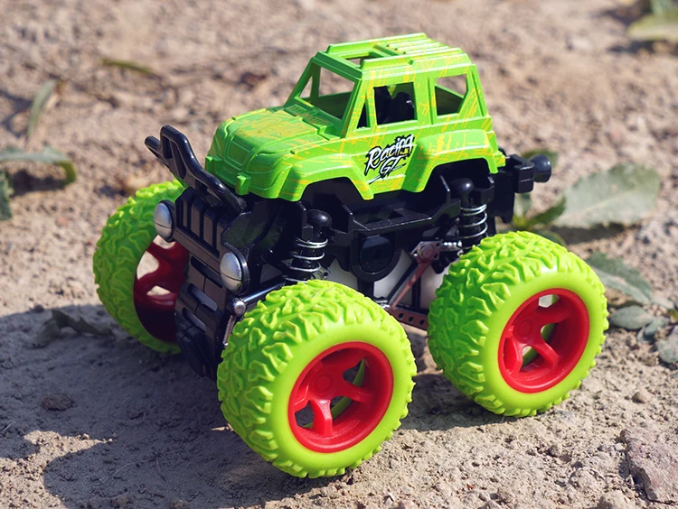 Customizable New Mini Inertial Off-Road Vehicle Plastic Friction 4WD Car Toy for Kids