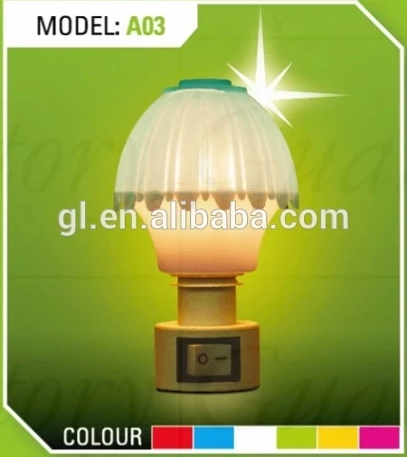 OEM A03 Beautiful table lamp switch nightlight CE ROSH approved HOT SALE promotional gift items