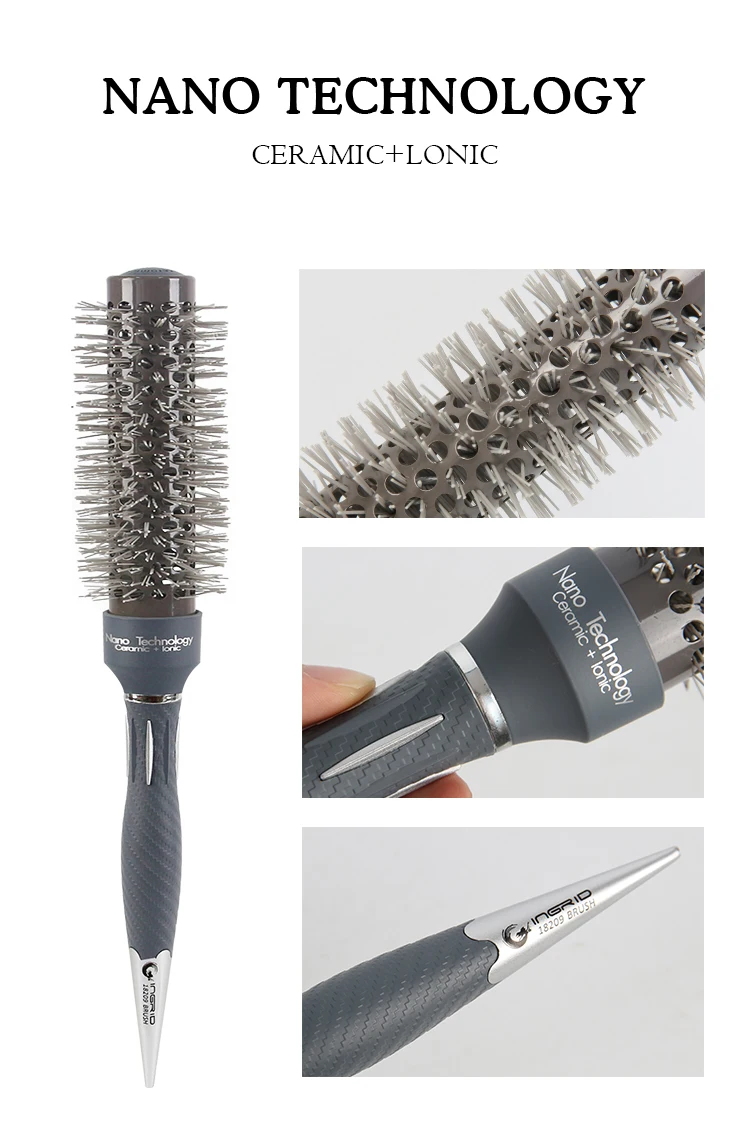 Vaclav Brosse A Cheveux Professionnelle En Ion Ceramique Thermique Peigne A Canon Rond Salon De Coiffure Sechage Et Bouclage Buy Brosse Ronde Thermique Product On Alibaba Com