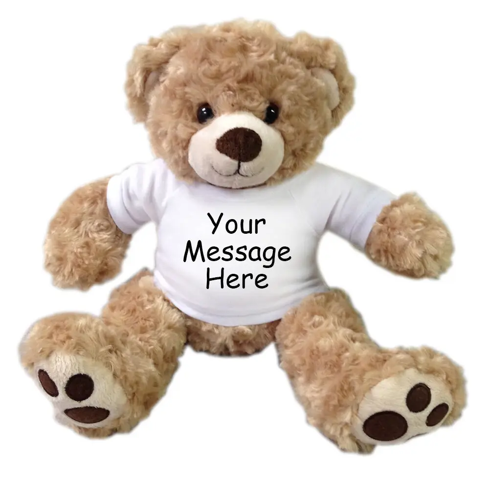 custom logo teddy bear