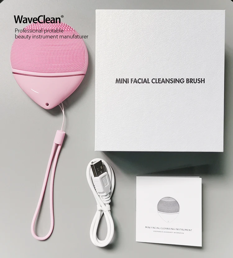 2019 Newest Deep Cleaning Silicone face cleansing brush HQ-A009