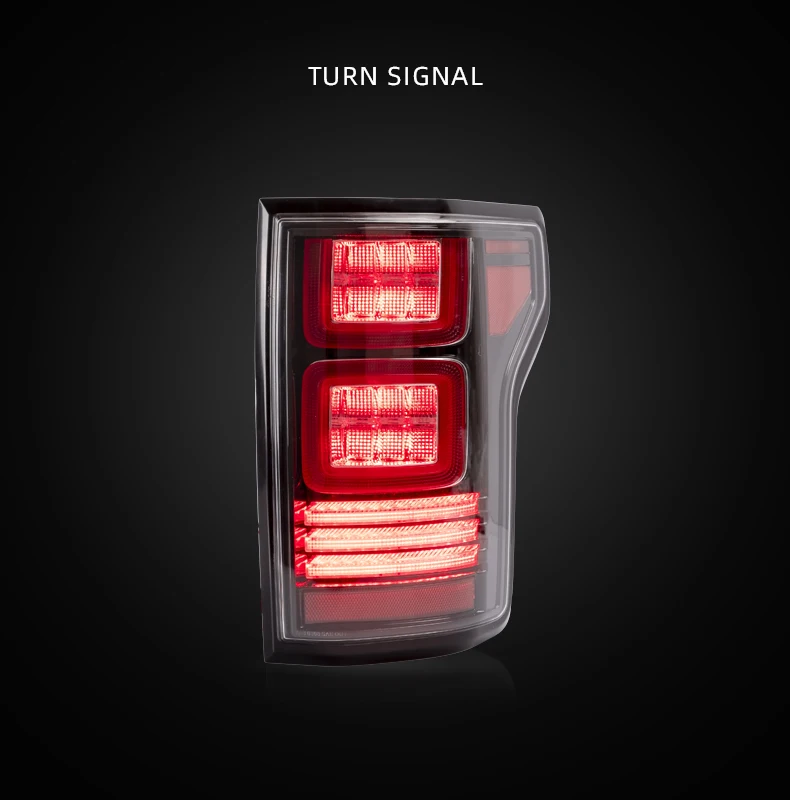 Vland factory for car tail light for F150 taillight 2018 2019 full LED rear light with moving signal wholesale price