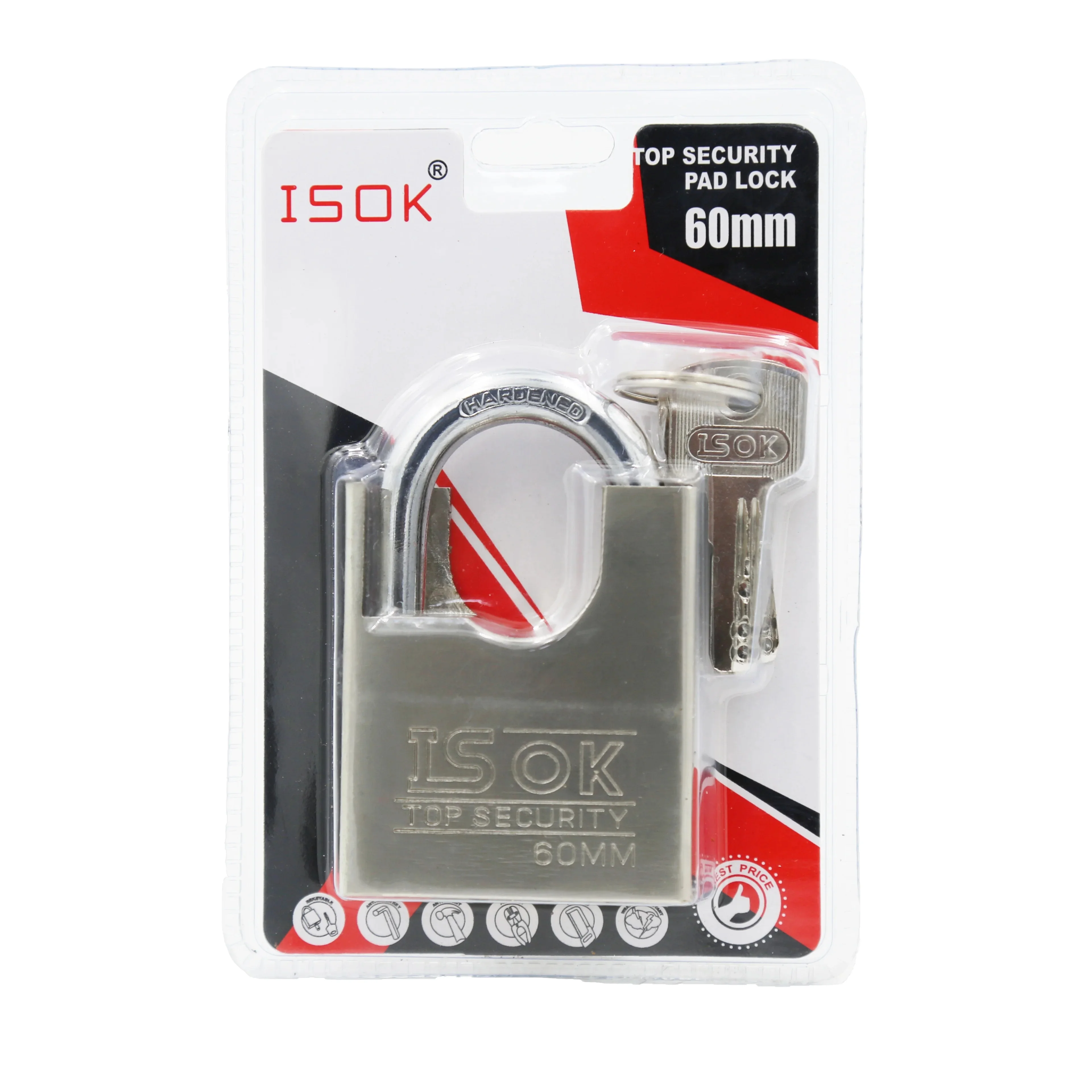 ISOK Curved Semi-Wrapped Beam Key Safe - Lockable Keyboard with USB Key ...