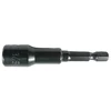 1/4 Inch Black Finished Hex shank Magnetic Screwdriver Extension Bit Holder for Insert bits With Retaining Rings