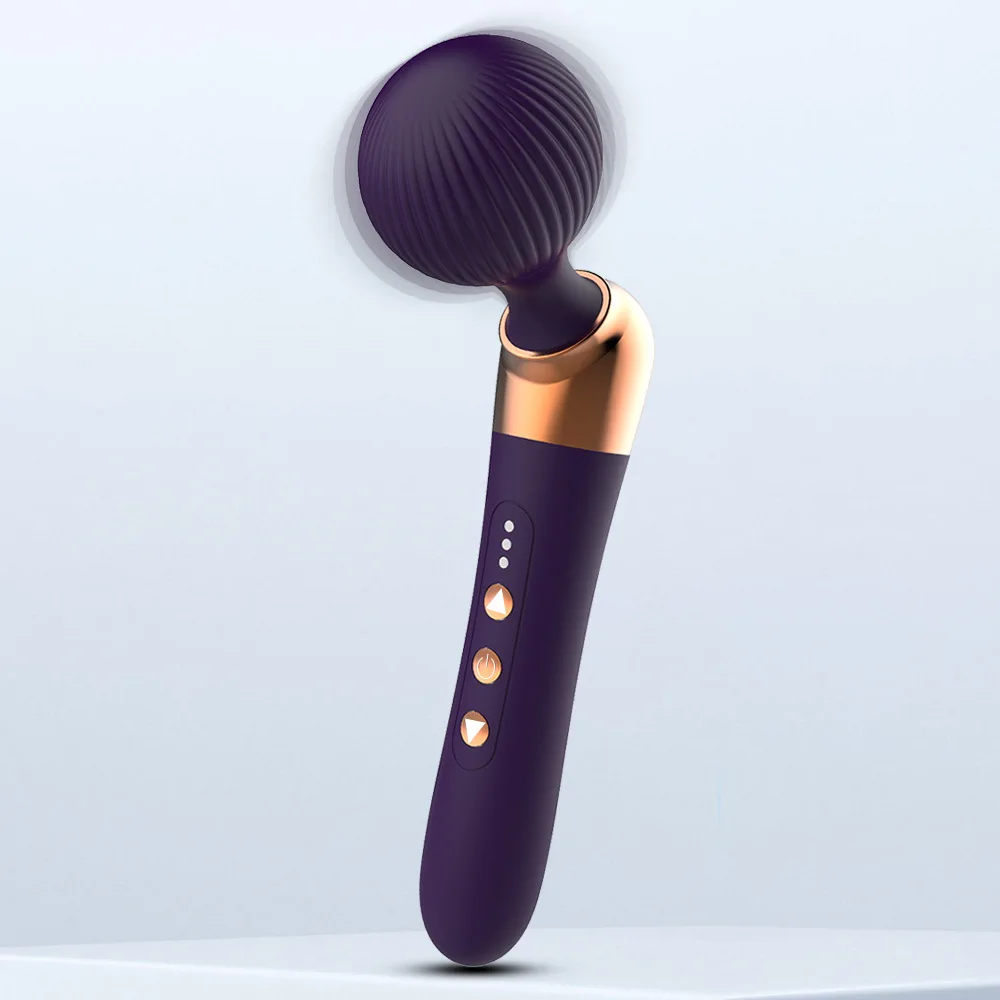 New 10 Frequency 5 Speed AV Stick Vibrator USB-Powered G-Spot Gadget for Adult Flirting & Masturbation Vibrator Wand